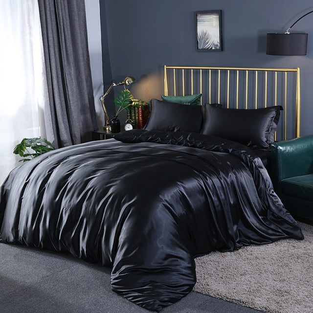 SleepSoft Luxury Silk Bedding Set