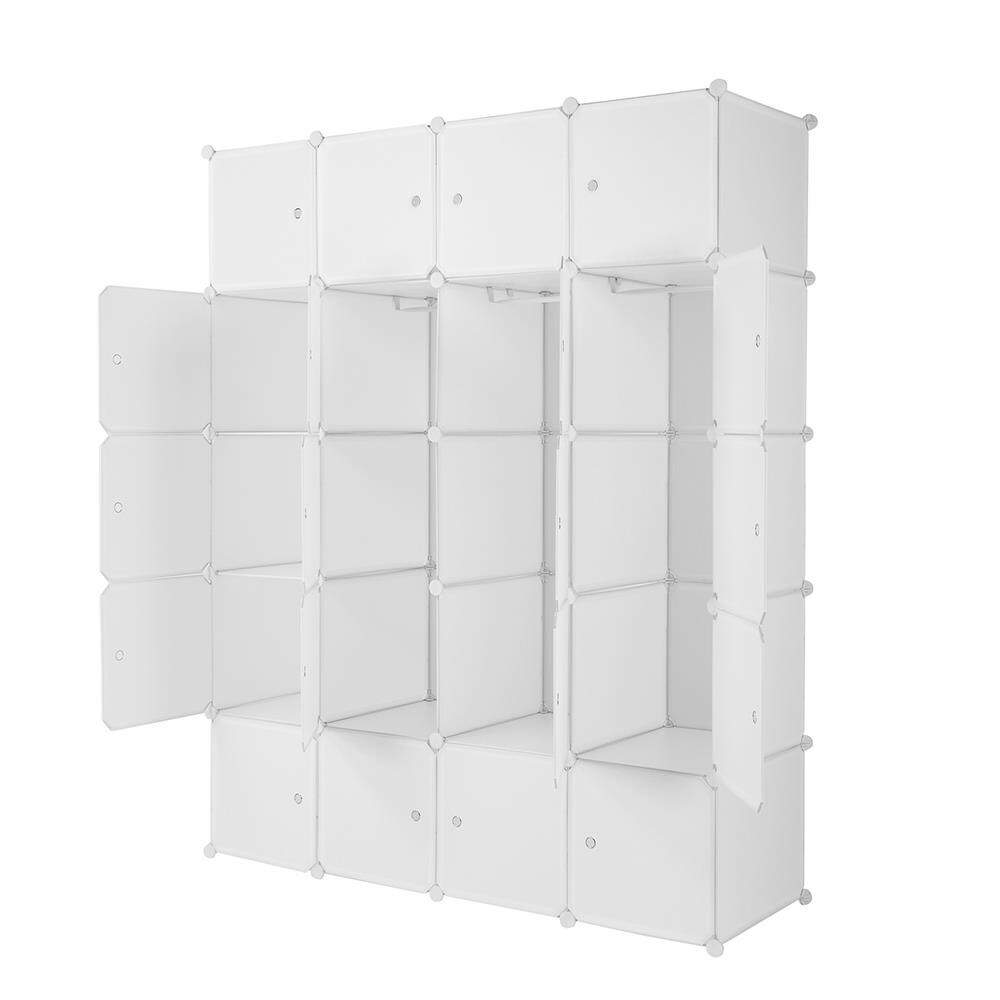 20 Cube DIY Closet Cabinets Shelves Storage Organizers