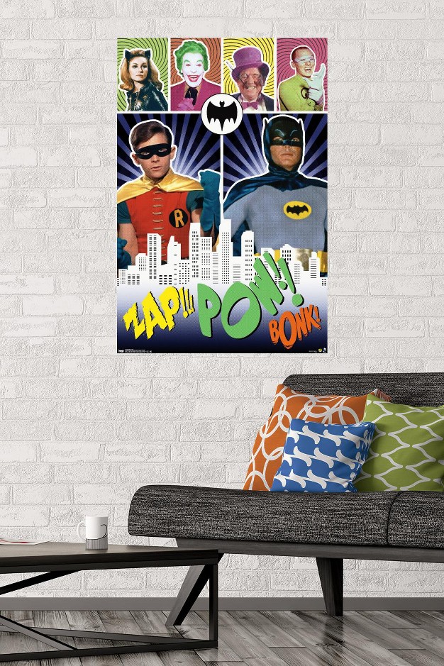 Trends International Dc Comics Tv Batman Tv Series Pow Unframed Wall Poster Prints