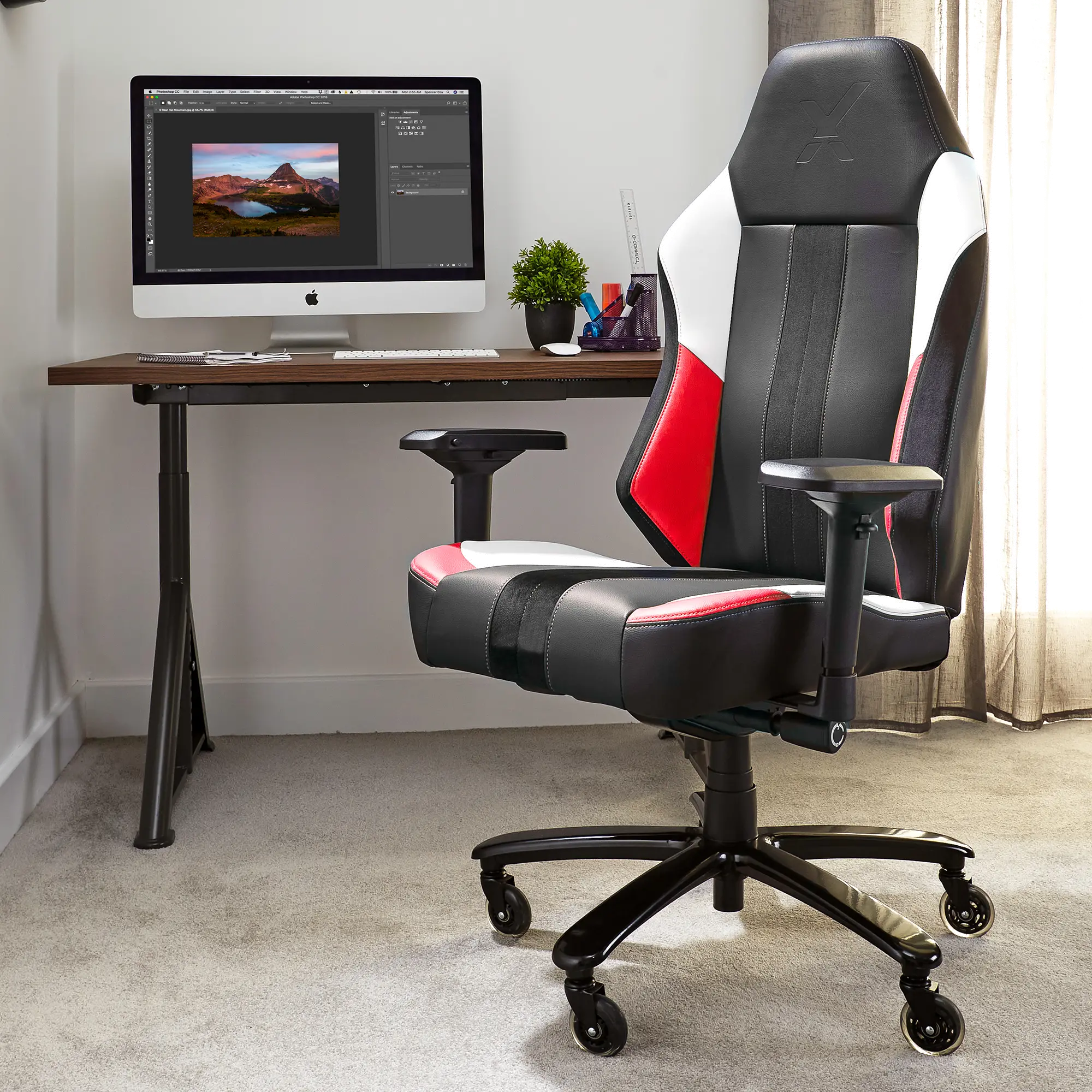 Echo Red XL PC Office Gaming Chair