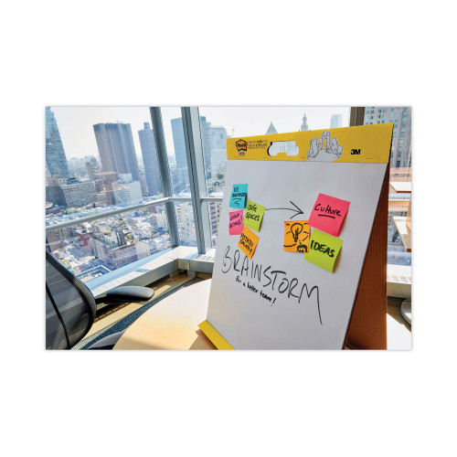 Post-it Self-Stick Tabletop Easel Pad， 20 x 23， White， 20 Sheets (563R)