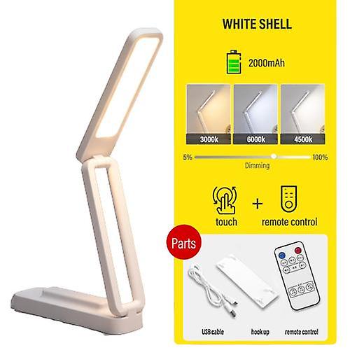 Led Reading Desk Lamp Foldable Touch With Remote Control Dimmable Wall Lamp Usb Charging Office Study Bedside Night Light