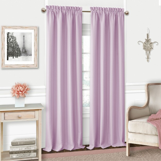 Adaline Nursery And Kids Room Darkening Single Window Curtain Elrene Home Fashions