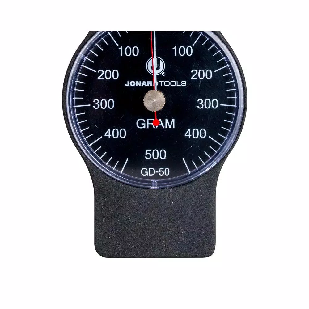 Jonard 1.5 in. Dynamometer Gauge， 60-500 GR and#8211; XDC Depot