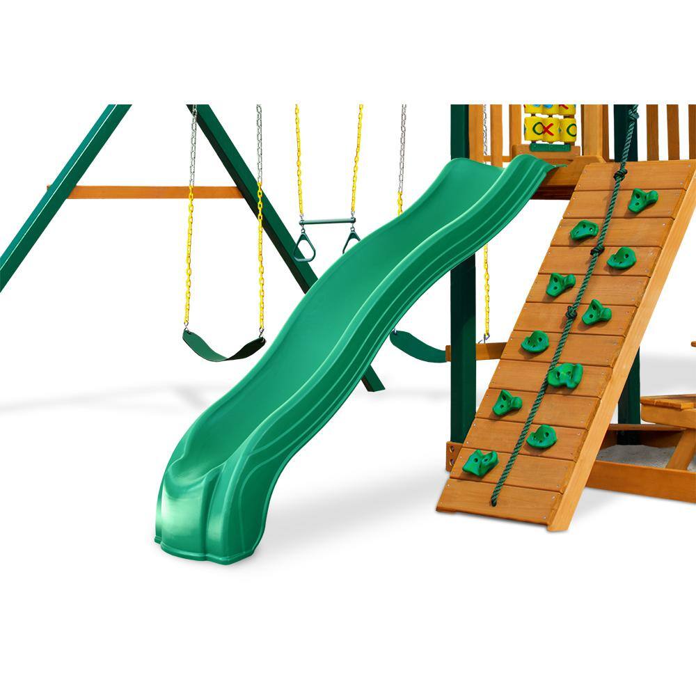 Swing-N-Slide Playsets Green Apex Wave Slide WS 8200