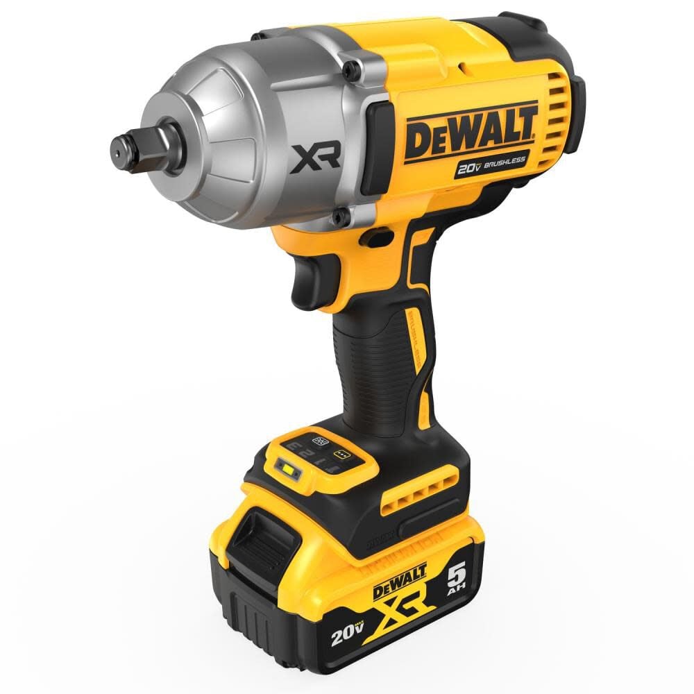 DEWALT 20V MAX XR 1/2" High Torque Impact Wrench Kit DCF900P2 from DEWALT