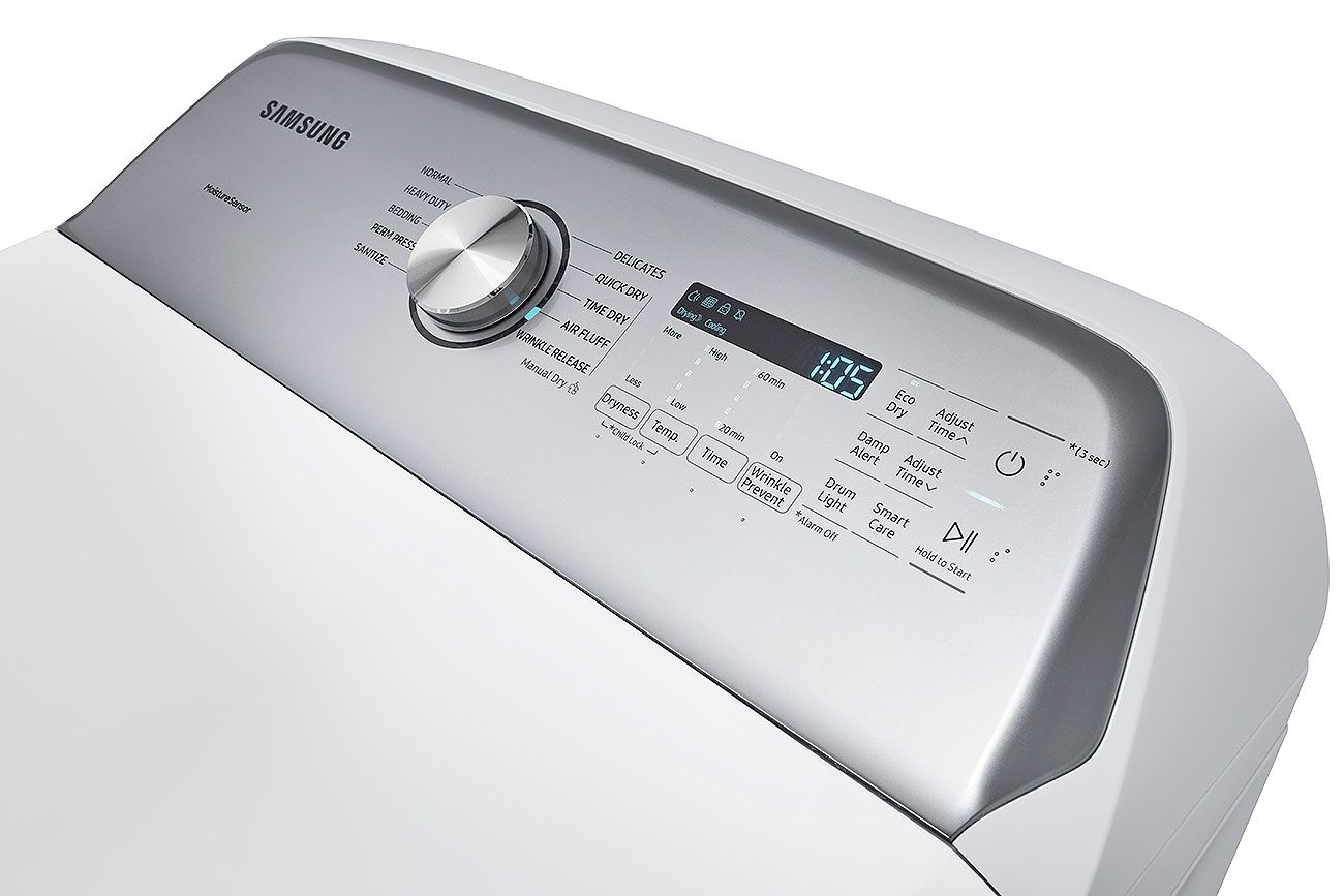  7.4 Cu. Ft. White Electric Dryer With Sensor Dry