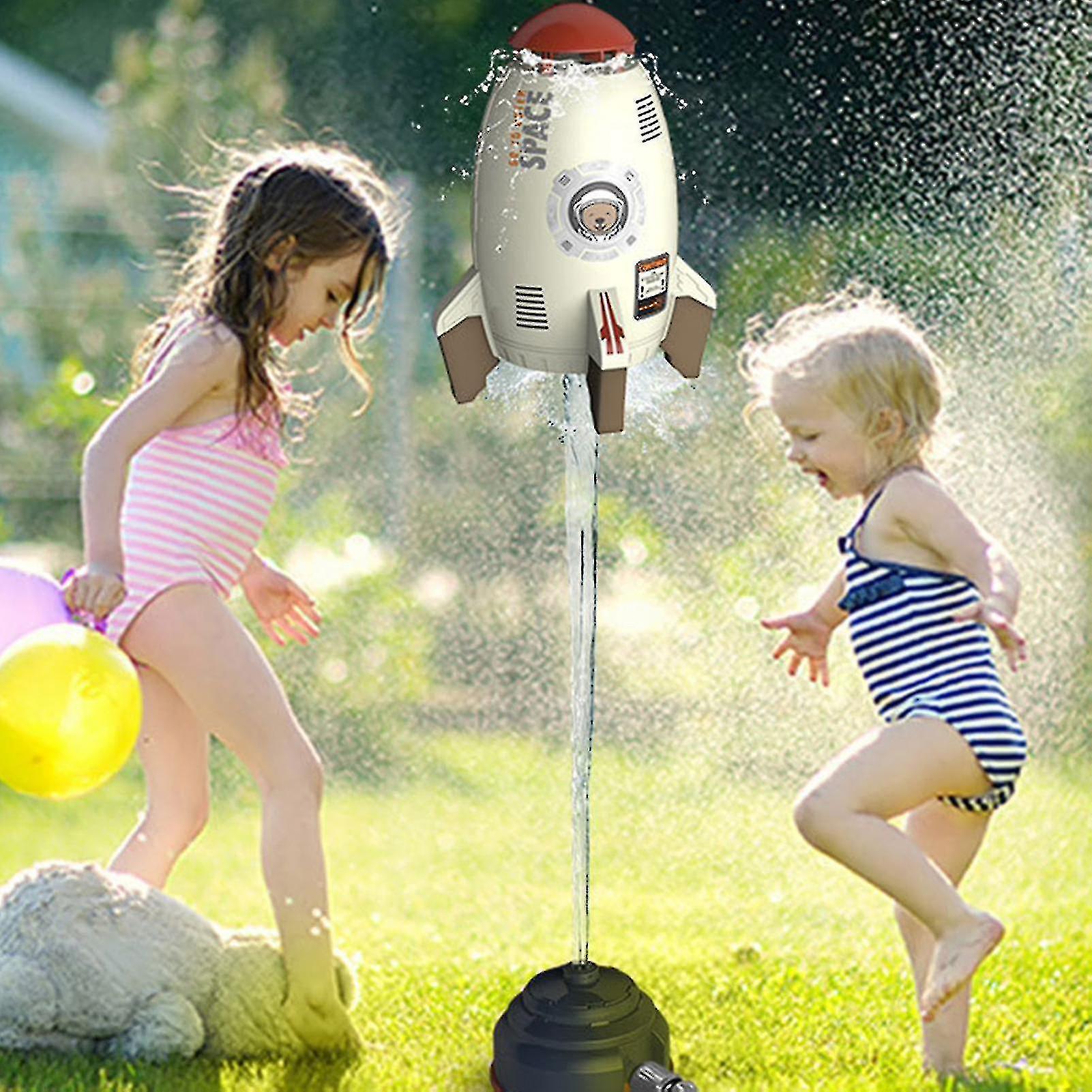 Launcher Rotating Toy Pressure Lift-off Sprinkler -