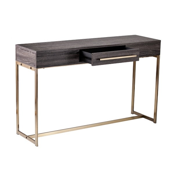 SEI Furniture Akela Transitional Console Table with Storage