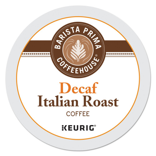 Keurig Decaf Italian Roast Coffee K-Cups， 24/Box (8506)