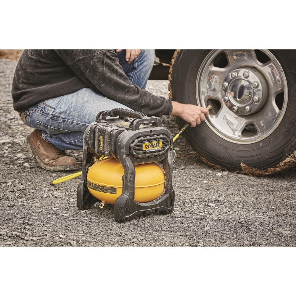 DEWALT 60V MAX* 2.5 Gal Cordless Air Compressor Kit DCC2560T1 from DEWALT