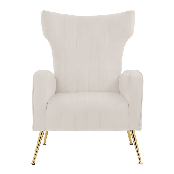 Upholstered Wingback Accent Chair