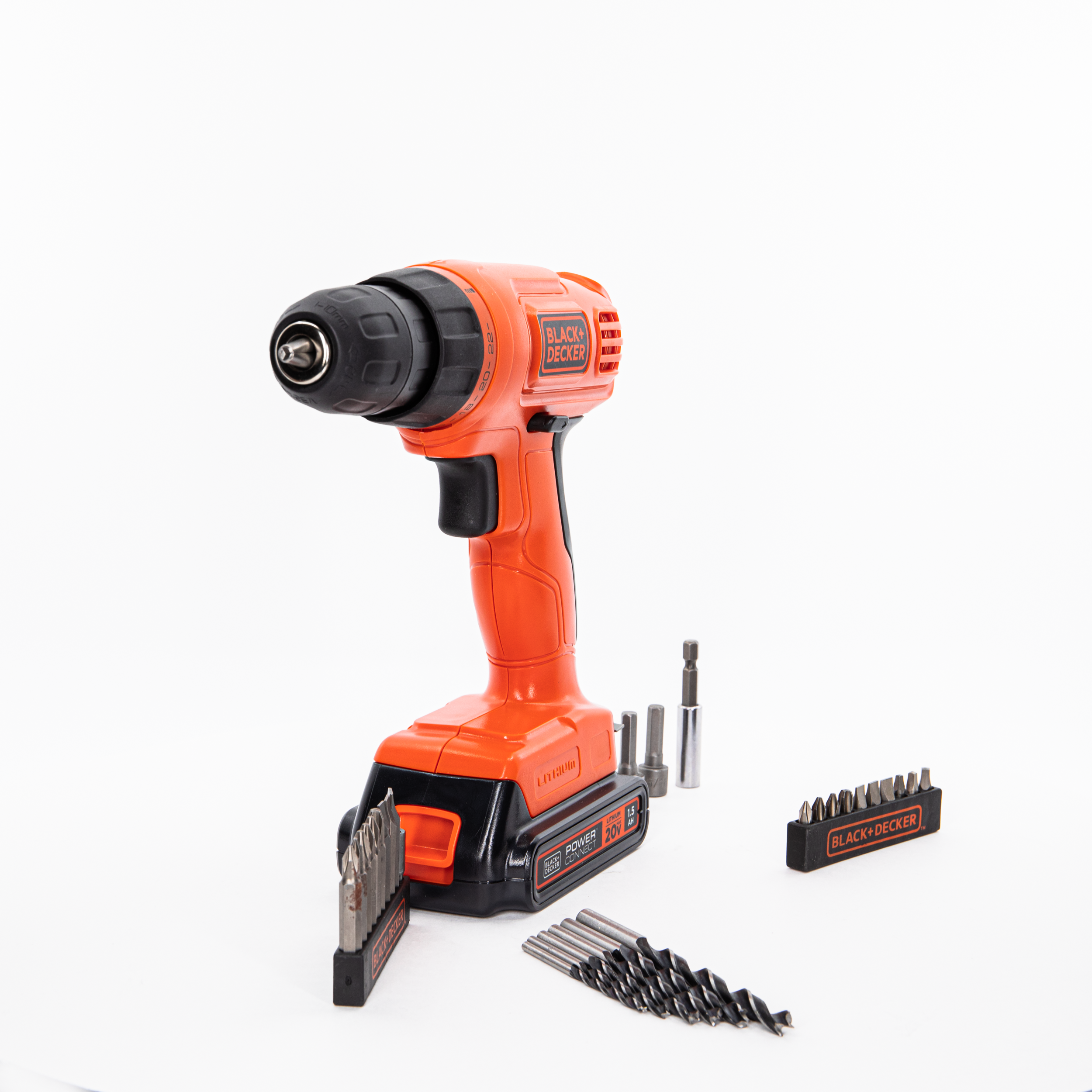 20V MAX* POWERCONNECT™ Cordless Drill/Driver + 30 Pc. Kit