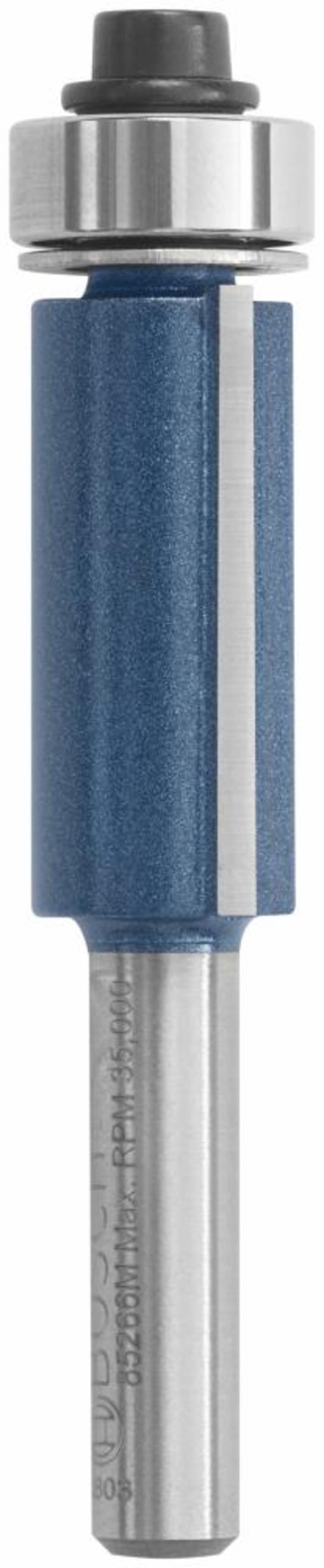 Bosch 1/2 In. x 1 In. Carbide-Tipped Double-Flute Flush Trim Router Bit 85266MC from Bosch