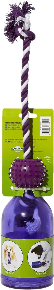 PetSafe Busy Buddy Tug-A-Jug Treat Dispenser Tough Dog Chew Toy