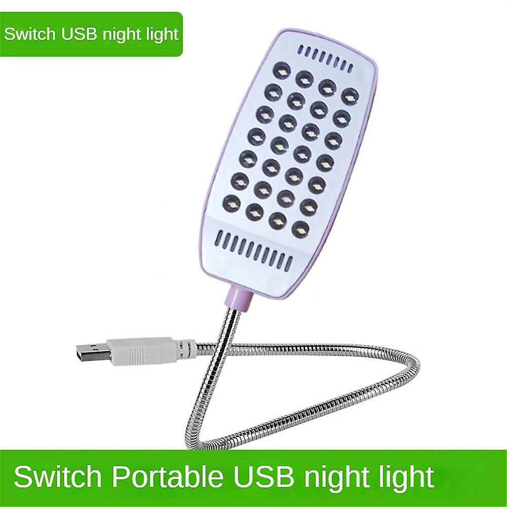 Reading Light Bright Night Light 28 Led Portable Usb Book Lighting Nightlight Dormitory