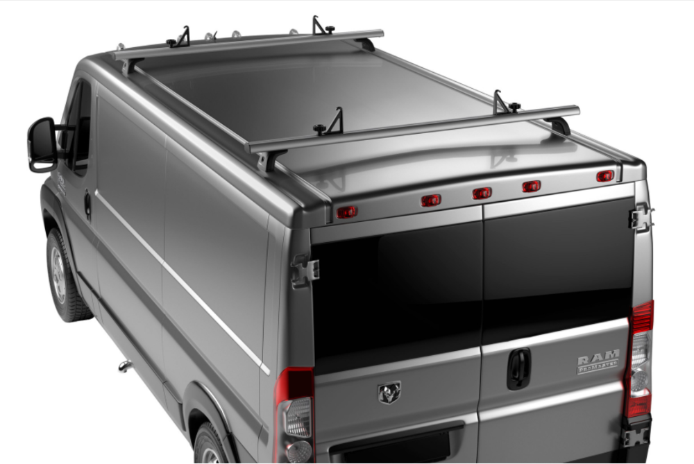 Thule Van Rack ES and#8217;10-Mercedes-Benz Sprinter with Fixed Points ;