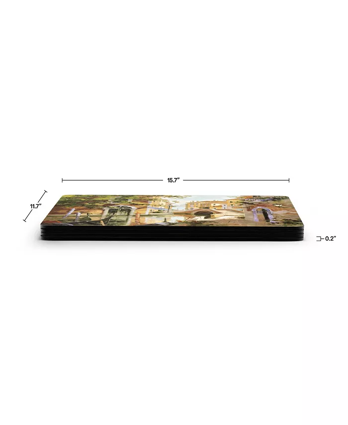 Pimpernel Venetian Scenes Placemats Set of 4