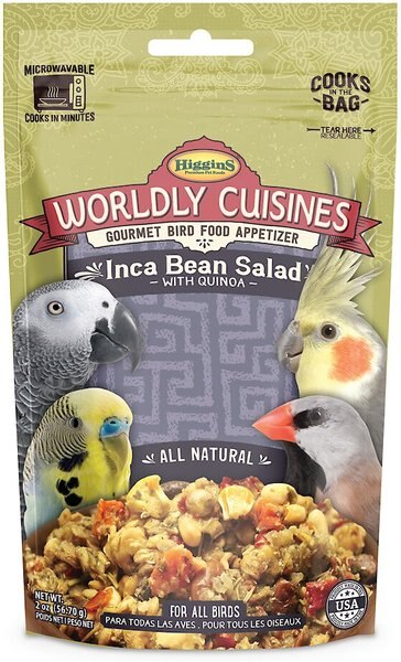 Higgins Worldly Cuisines Inca Bean Salad Bird Treats