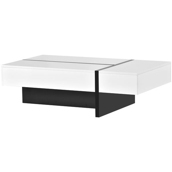 Modern High Gloss Surface End Table