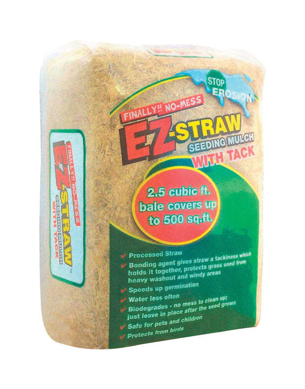 EZ STRAW MULCH 2.5CF