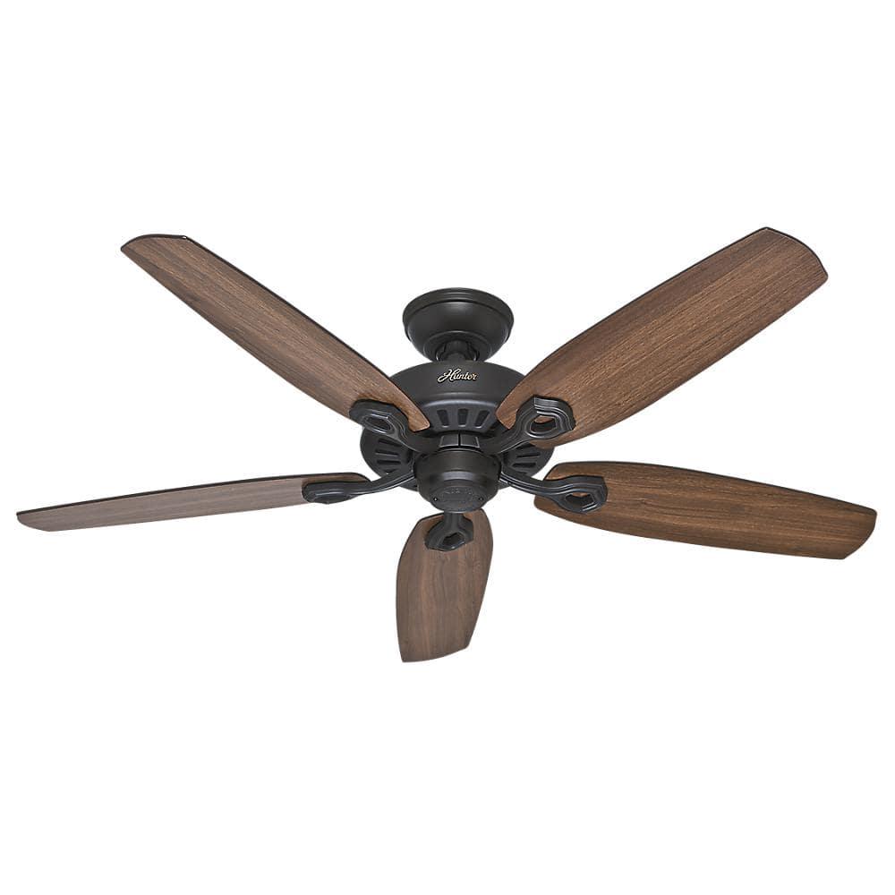 Hunter Builder Elite 52 in Indoor New Bronze Ceiling Fan