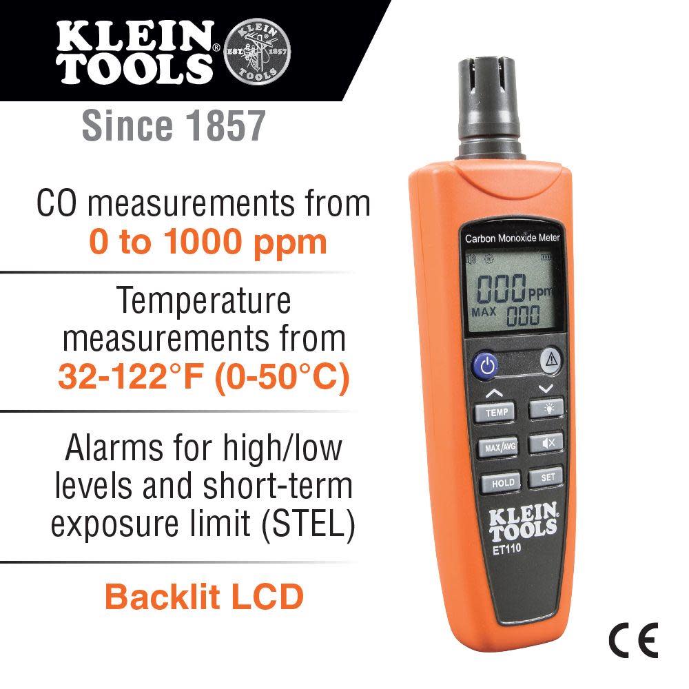 Carbon Monoxide Meter ;