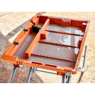 RIDGID 15 Amp 10 in. Wet Tile Saw with Portable Stand R4093