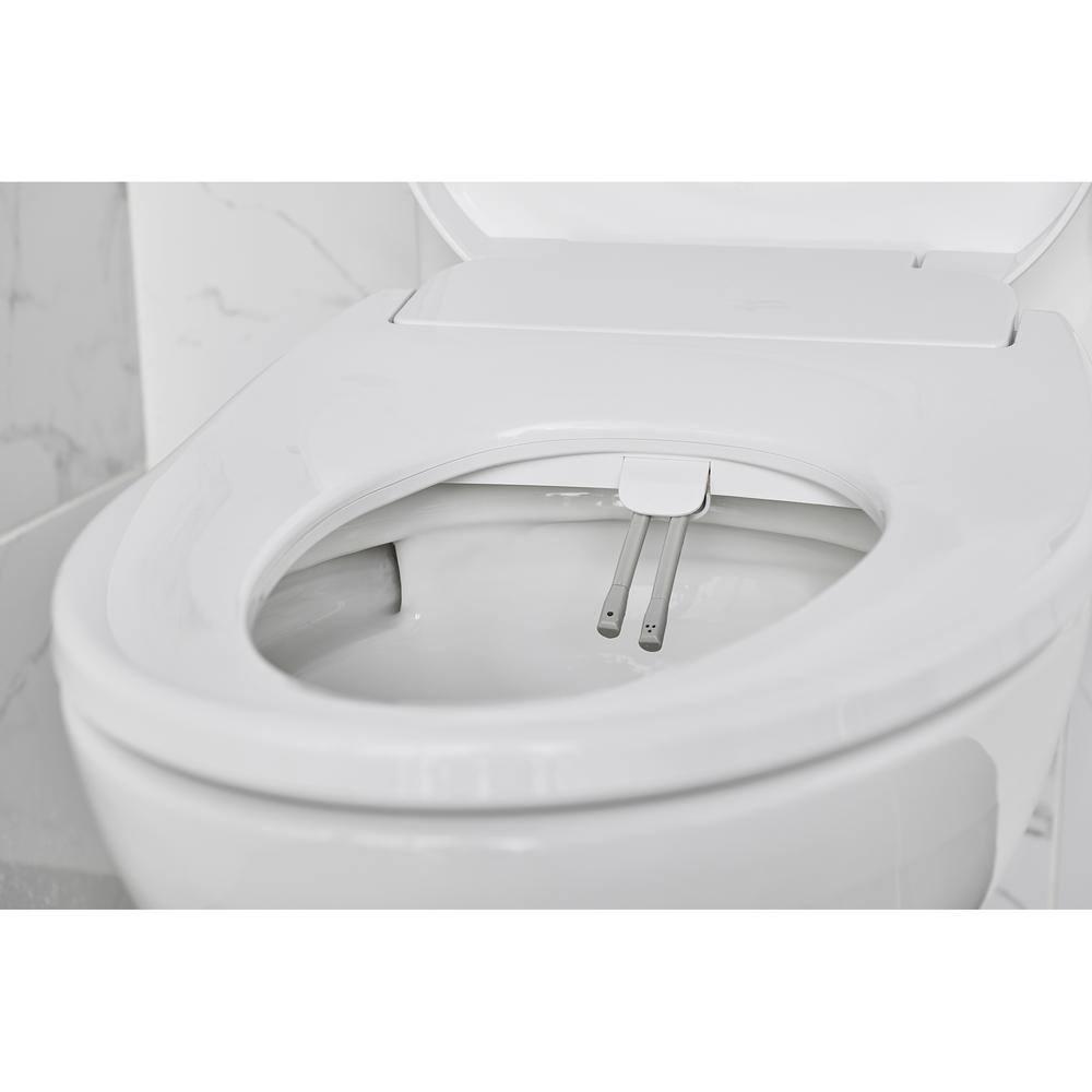 American Standard AquaWash 20 SpaLet Electric Bidet Seat for Elongated Toilet in White