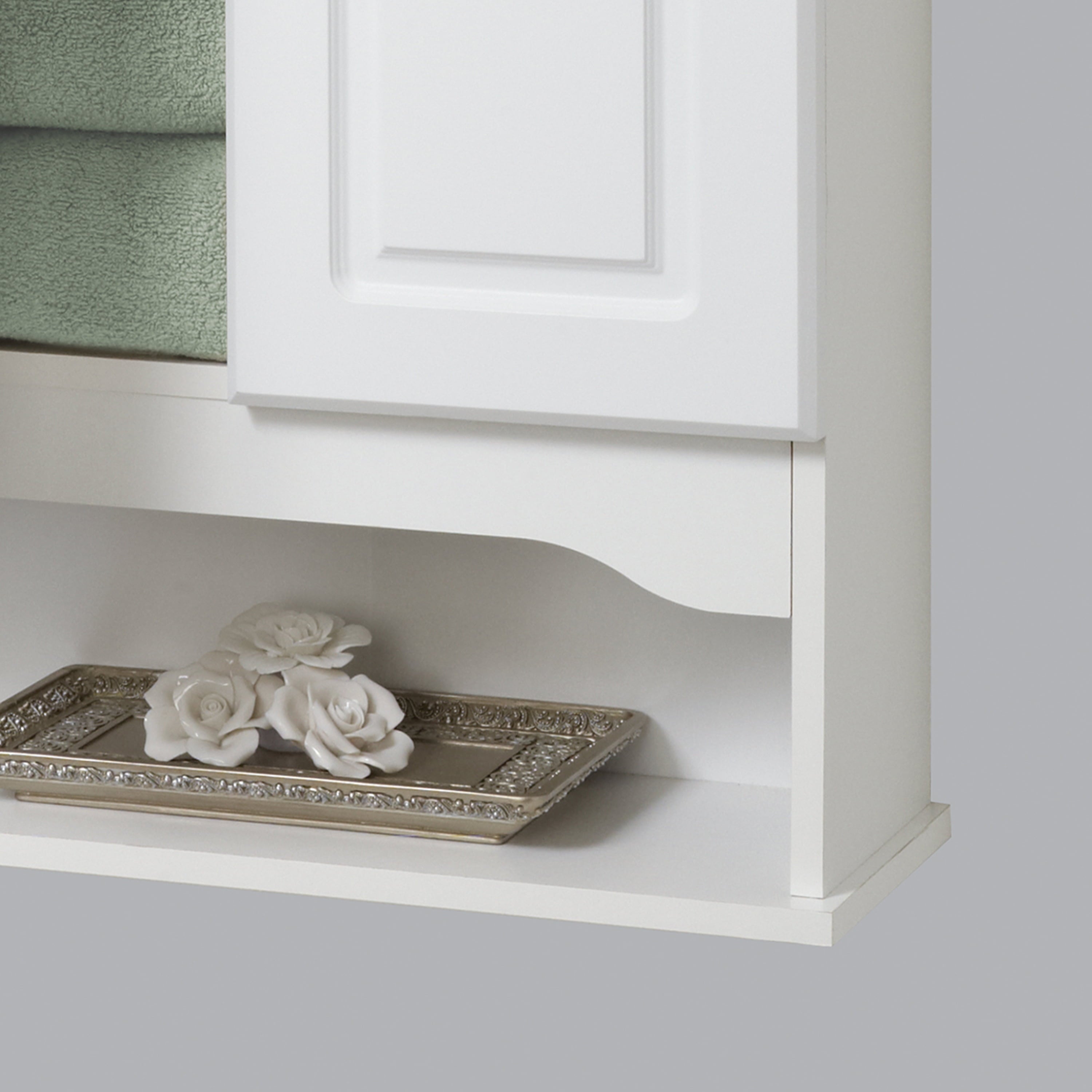 Zenna Home Hartford Wall Cabinet, White