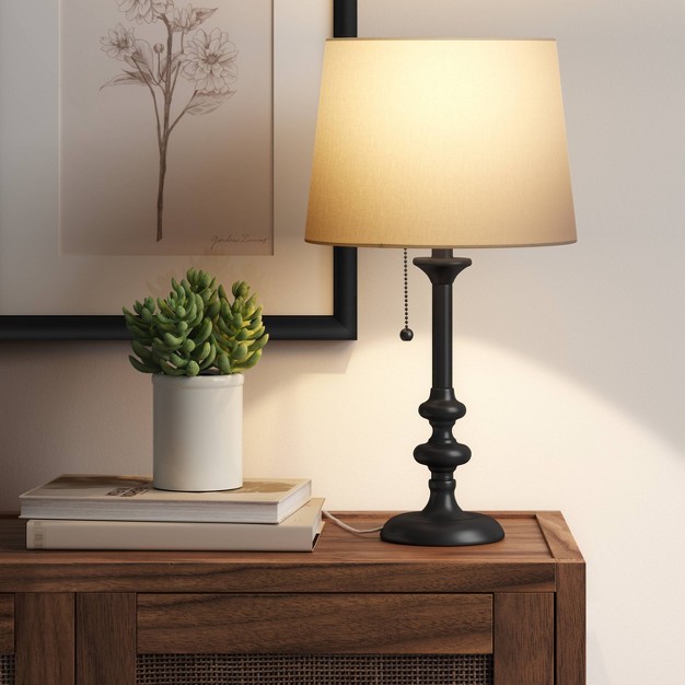 Stick Lamp Base Black