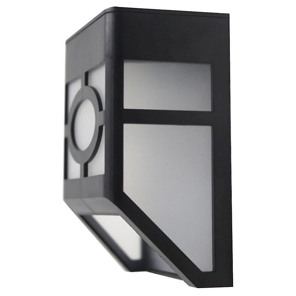 Outdoor Wall Mounted 2 Leds Solar Lights Window Pane Style Solar Wall Light Waterproof Solar Garden