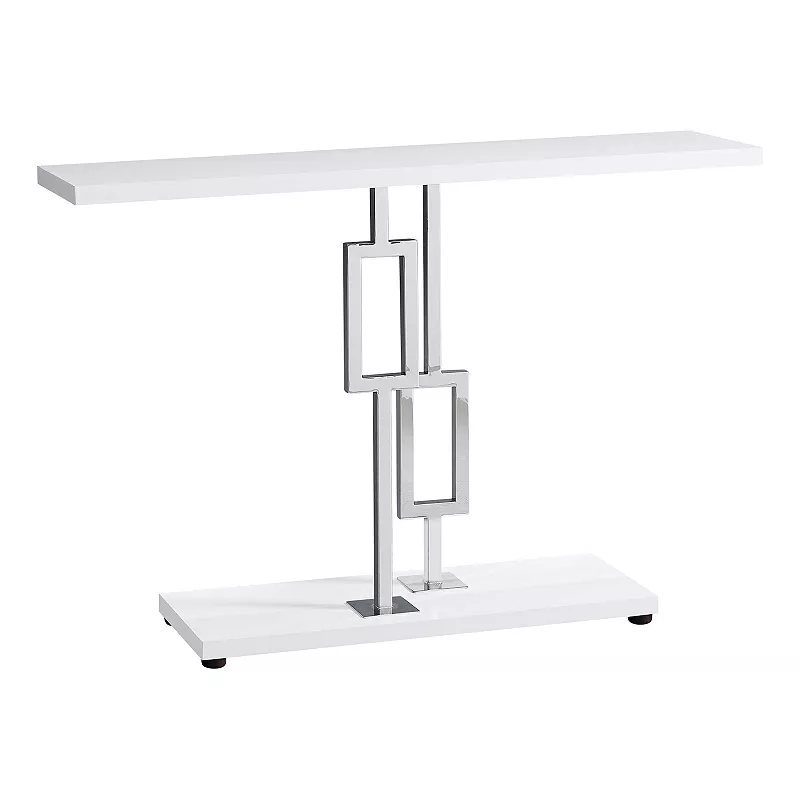 Monarch Geometric Accent Console Table