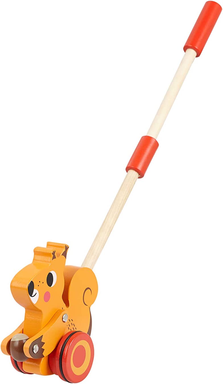 TOYSTER'S Push Along Toddler Walking Squirrel