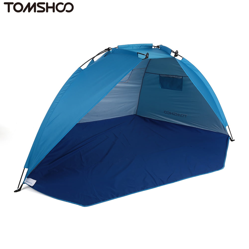 TOMSHOO Outdoor Sports Sunshade Tent for Fishing Picnic Beach Park，blue