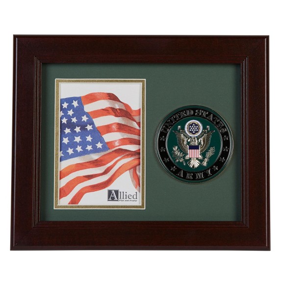 Allied Frame Us Armed Forces Medallion Portrait Picture Frame 4 X 6 Picture Opening