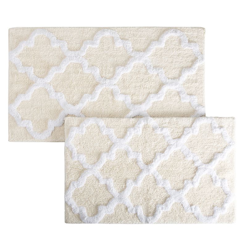 Portsmouth Home 2-piece Trellis Bath Mat Set