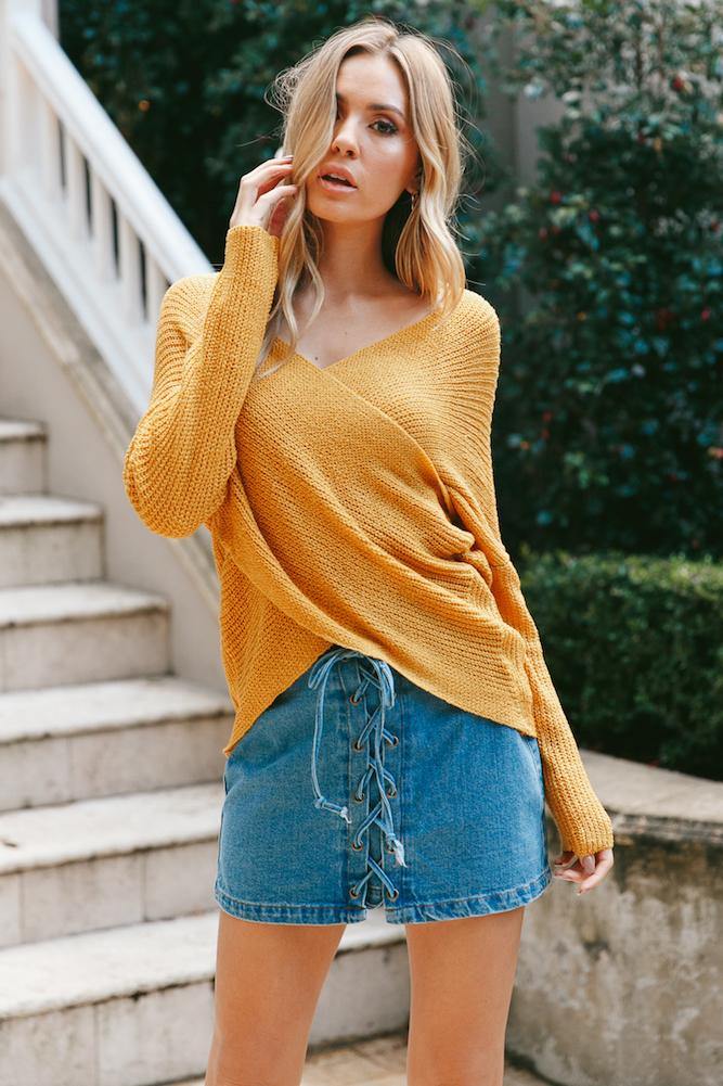 Kiwi Knit Mustard