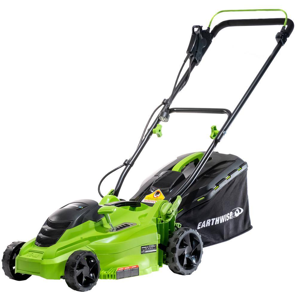 Earthwise 16 in. 11 Amp Corded Electric Walk-Behind Lawn Mower 50616