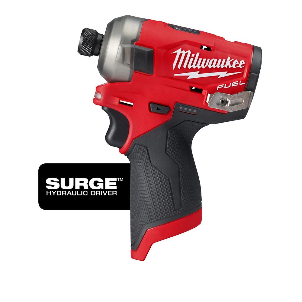 Milwaukee M12 FUEL SURGE 1/4 in. Hex Hydraulic Driver 2551-20 from Milwaukee