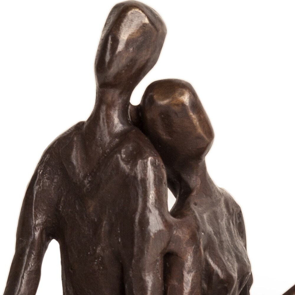 Danya B. Romantic Couple Bronze Sculpture