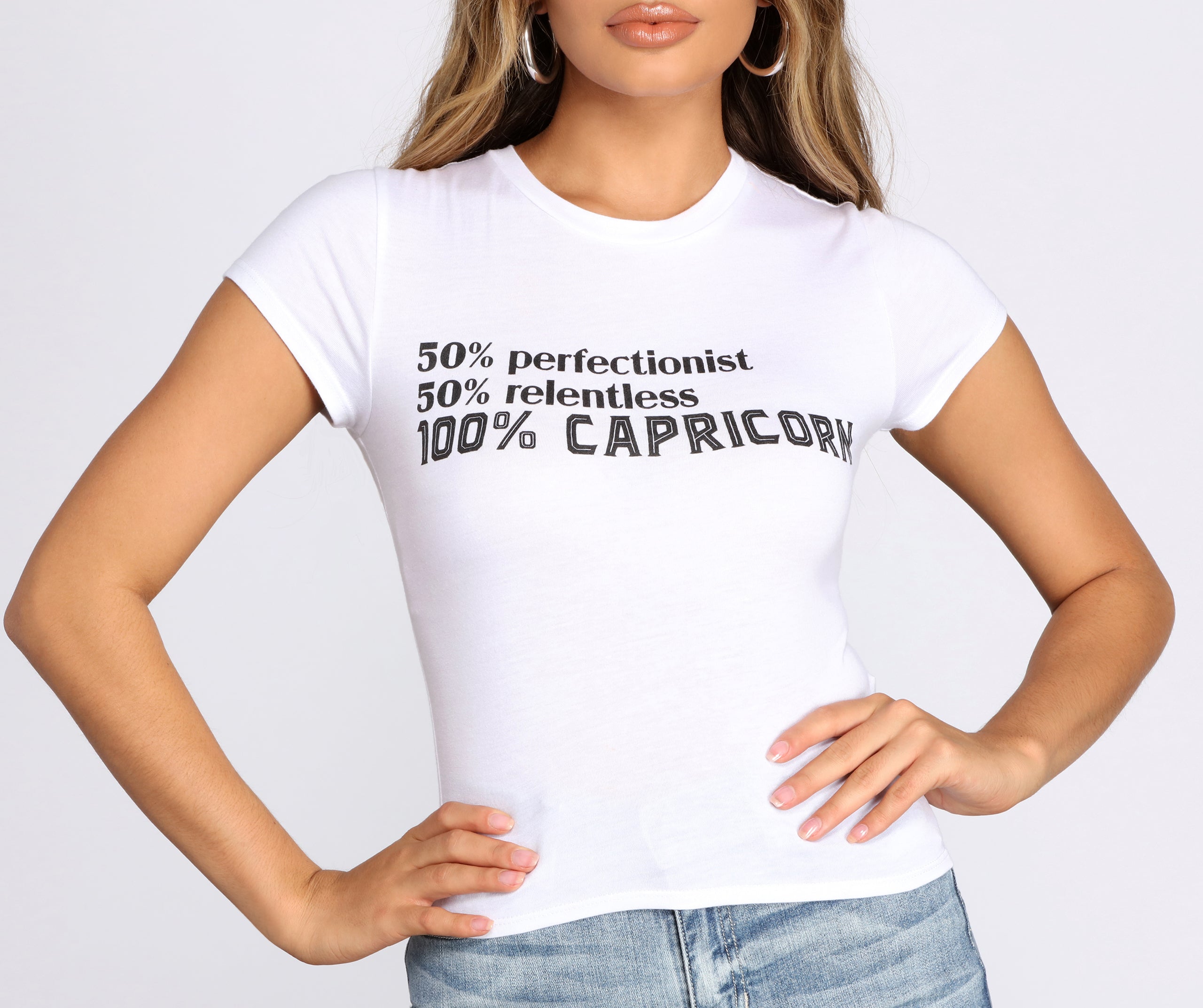 100% Capricorn Tee