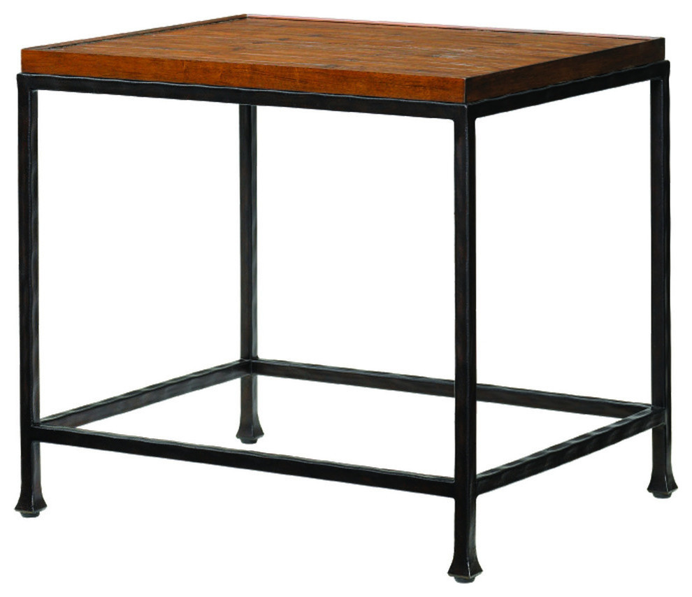 Tommy Bahama Ocean Club Ocean Reef End Table   Industrial   Side Tables And End Tables   Other   by Homesquare  Houzz