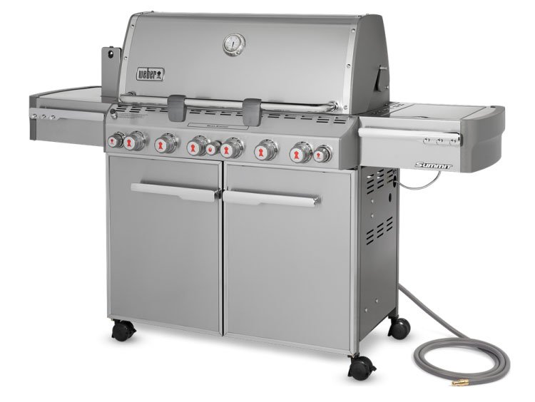 Weber Summit S-670 Stainless Steel Natural Gas Grill