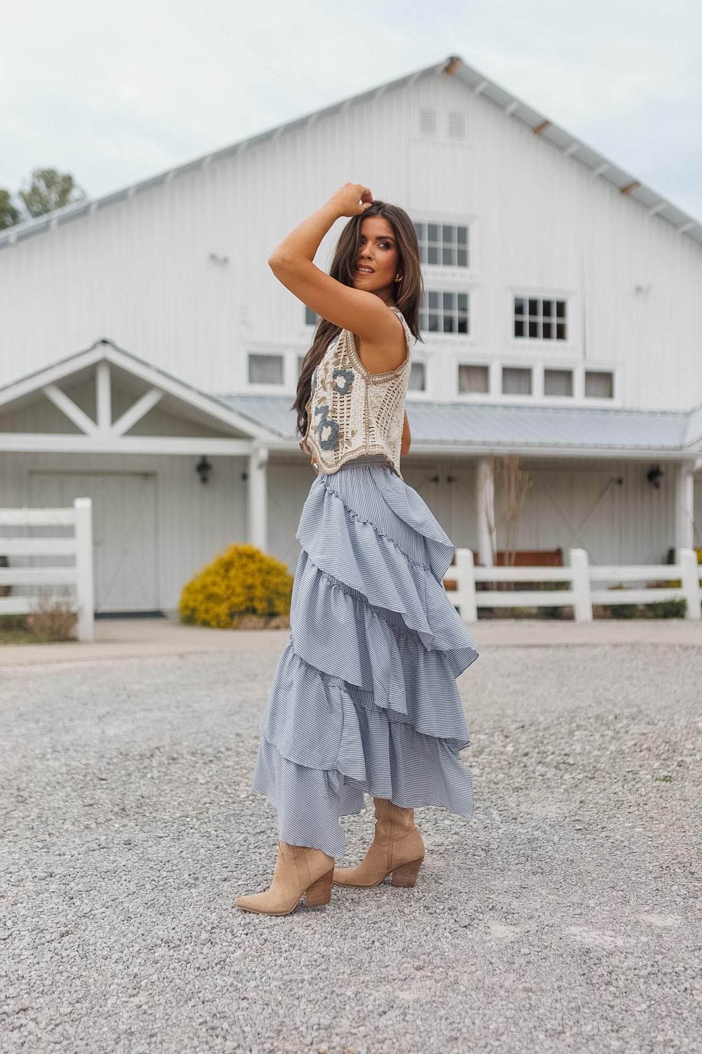 Garden Gate Crochet Top