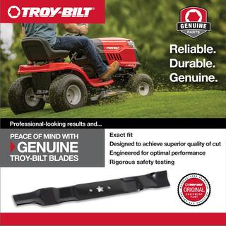 Troy-Bilt Original Equipment 46 in. Xtreme 3-in-1 Blade Set for Select Mowers with S-Shaped Center OE# 742P05510-X 742-05510-X 490-110-Y203