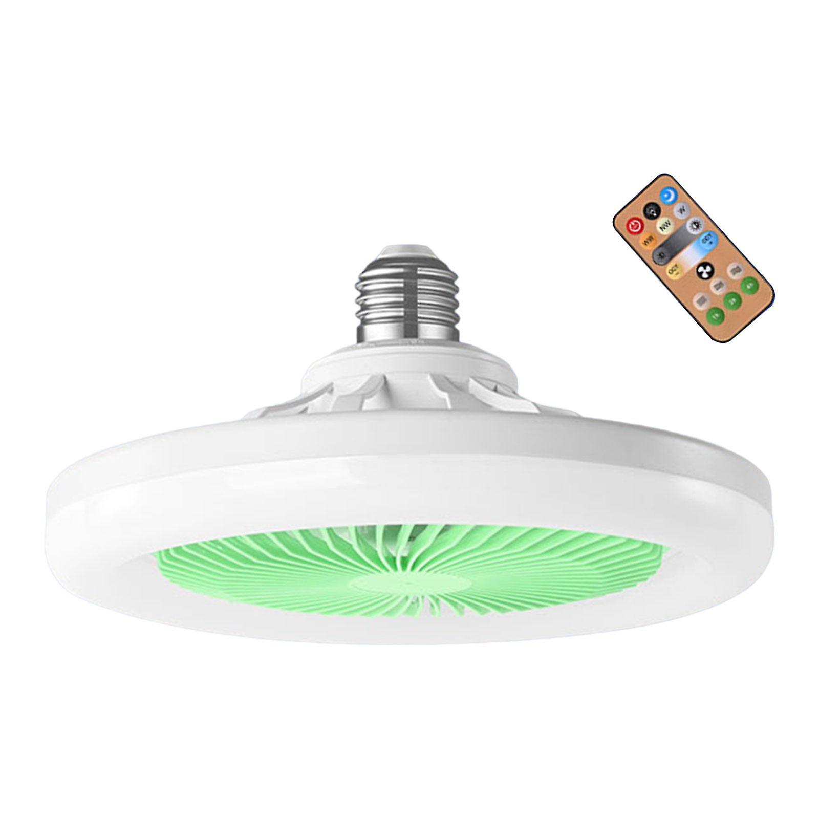 Ceiling Fan Light E27 Base Ceiling Lights Led Ceiling Fan With Light Fixture Green