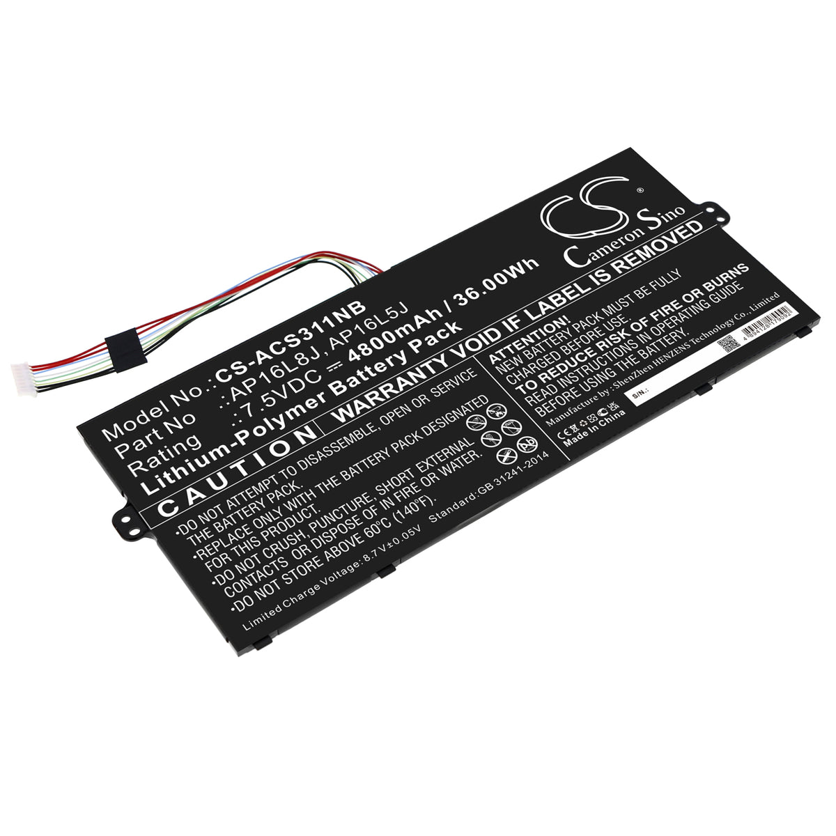 Acer Chromebook Spin 311 CP3113H Chromebook Spin 311 CP3113HK Chromebook Spin 513 CP5131H Chromebook Spin Laptop and Notebook Replacement Battery BatteryClerkcom Laptop and Notebook