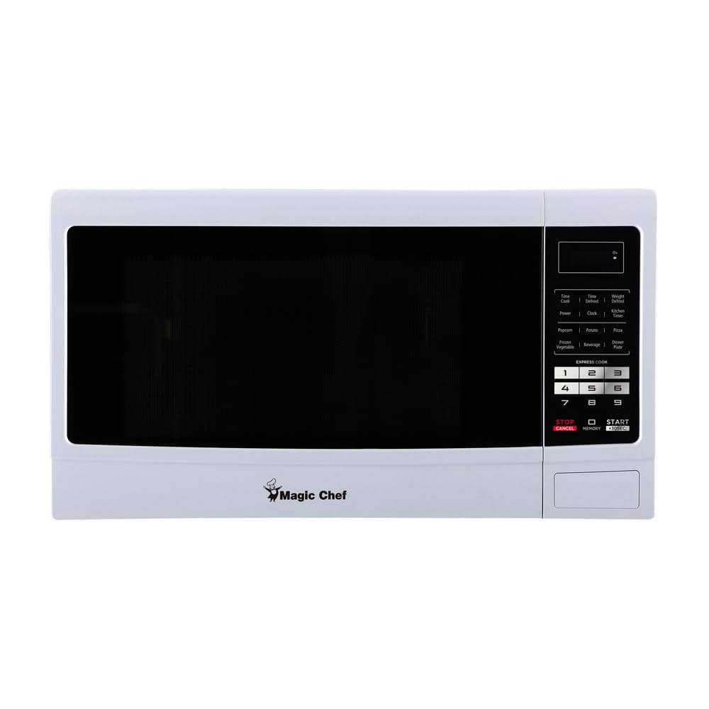 Magic Chef 16 cu ft Countertop Microwave Oven in White