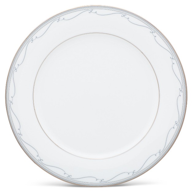 Noritake Satin Flourish Set Of 4 Dinner Plates